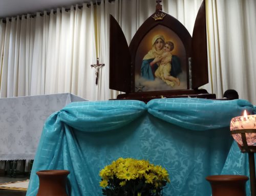 Visita da Imagem Auxiliar da Mãe Peregrina (Capela São Pio)