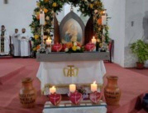 Missa de acolhida da Imagem Auxiliar da MTA | Vicariato Leste / Arquidiocese de Brasília | Paróquia São Miguel Arcanjo (18 de abril de 2023)